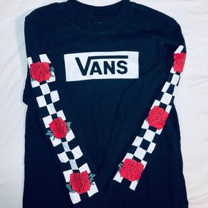 Vans flower tee